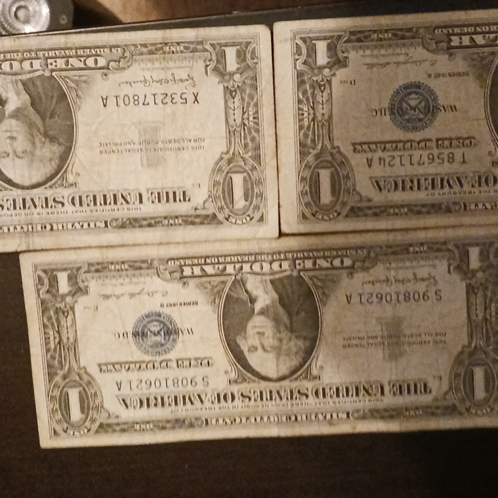 1957B$1 BLUE Seal **STAR** SILVER Certificate! Old US Paper Money Currency!